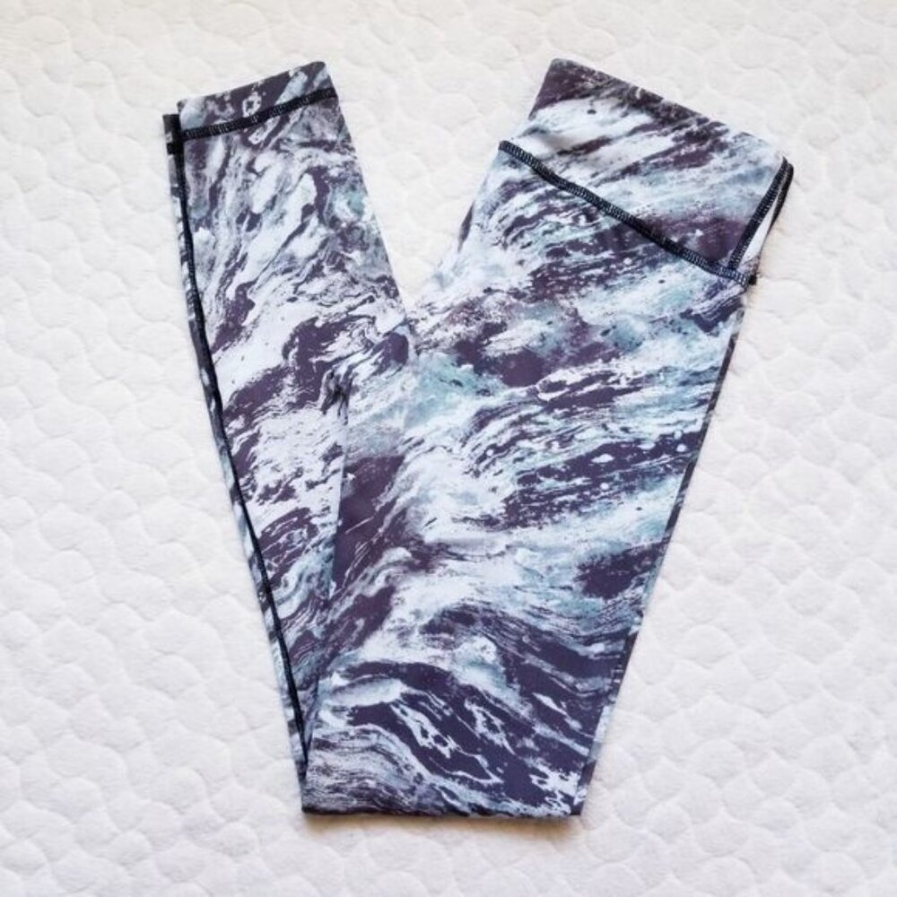 Vimmia leggings athletic marble gym spandex yoga pants small